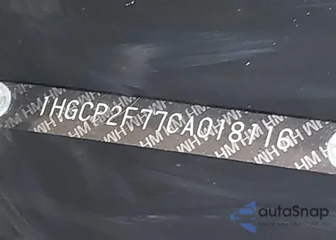 2012 Honda Accord 2.4 Ex z USA, uszkodzony, nr VIN 1HGCP2F77CA018116